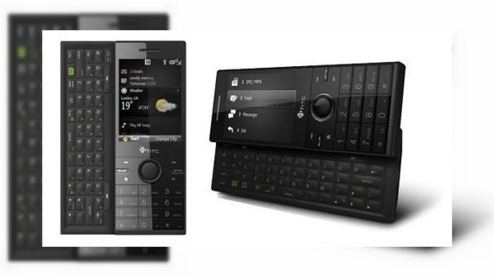 Un nou telefon HTC, S740 soseste cu 2 tastaturi