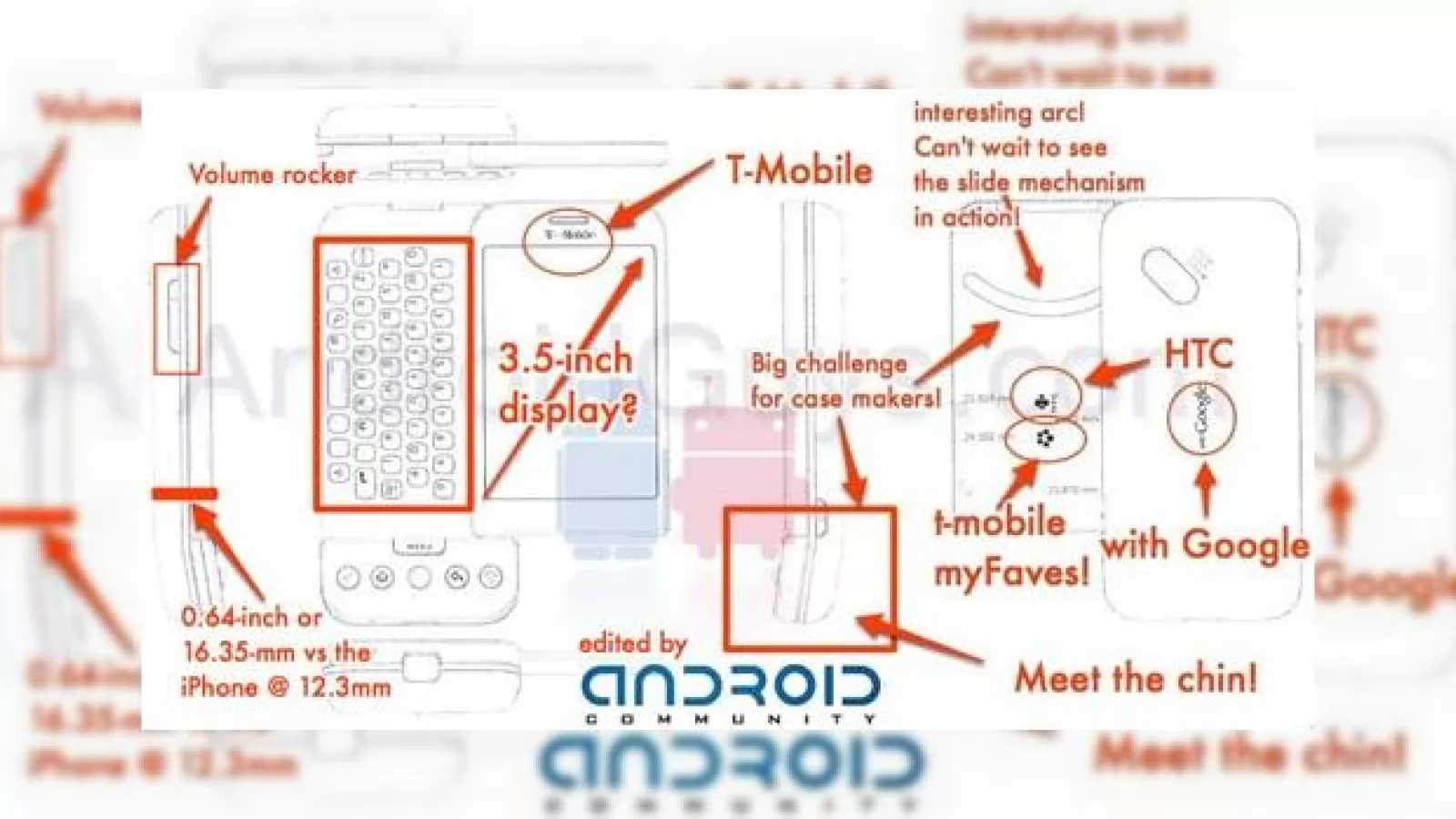 Primele desene cu T-Mobile G1, telefonul Android