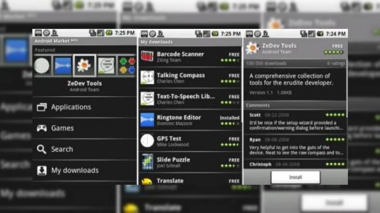 Google anunta Android Market, un alt App Store?