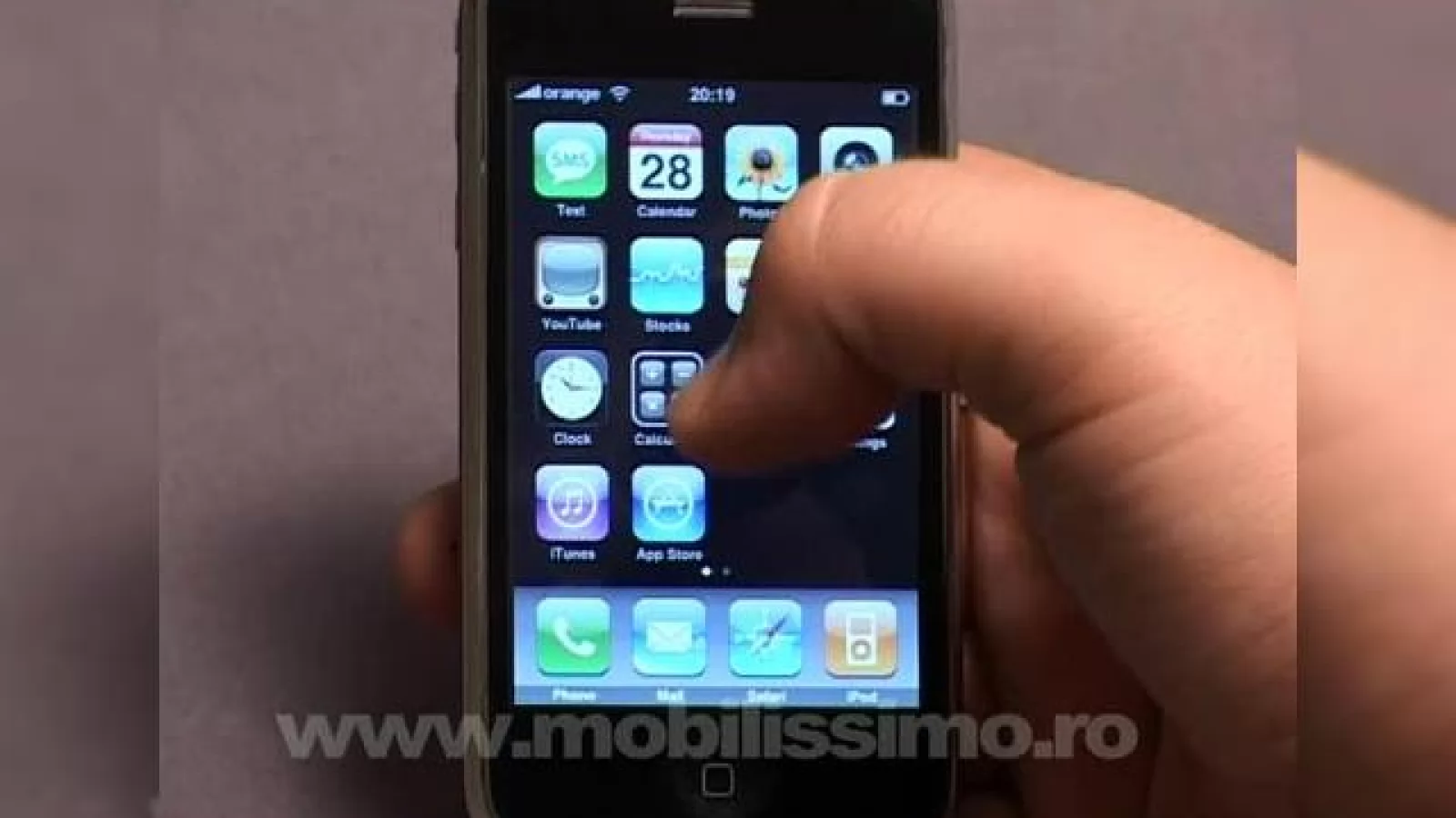 iPhone 3G analizat in recenzia Mobilissimo (video)