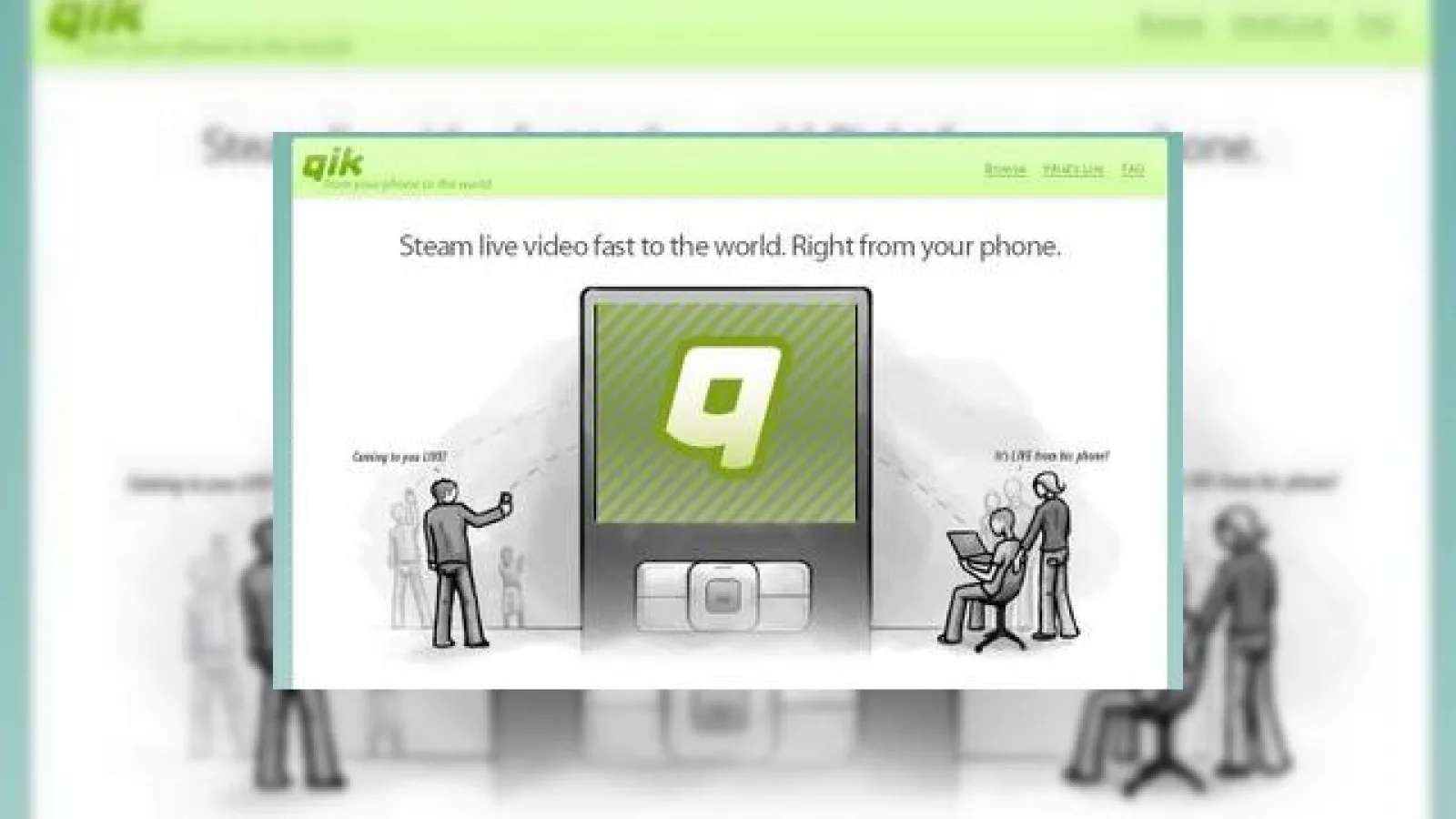 Qik ofera streaming video pe terminalele HTC