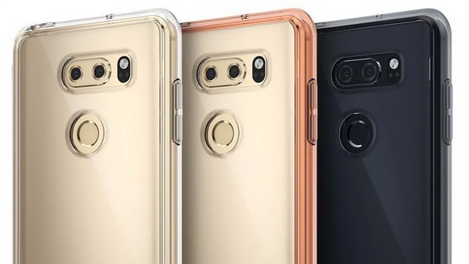 LG V30 îşi dezvăluie statura în noi imagini cu husele sale viitoare; Avem o privire clară asupra panoului din spate