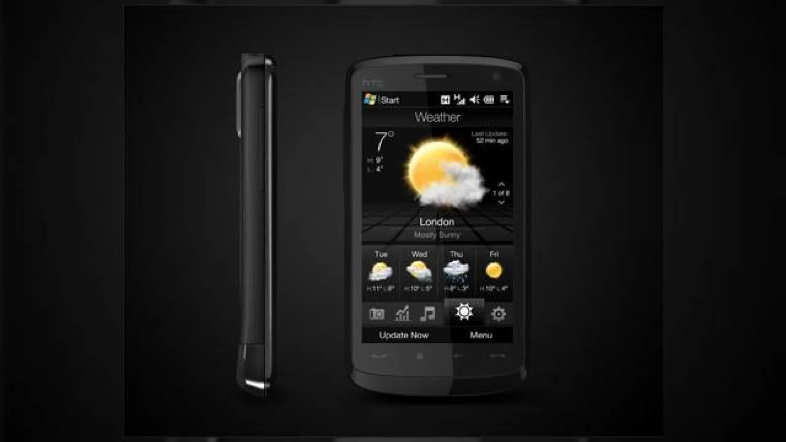 HTC Touch HD anuntat oficial, impreuna cu lista completa de specificatii
