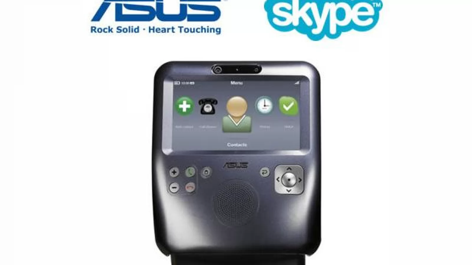 ASUS prezinta telefonul video certificat Skype