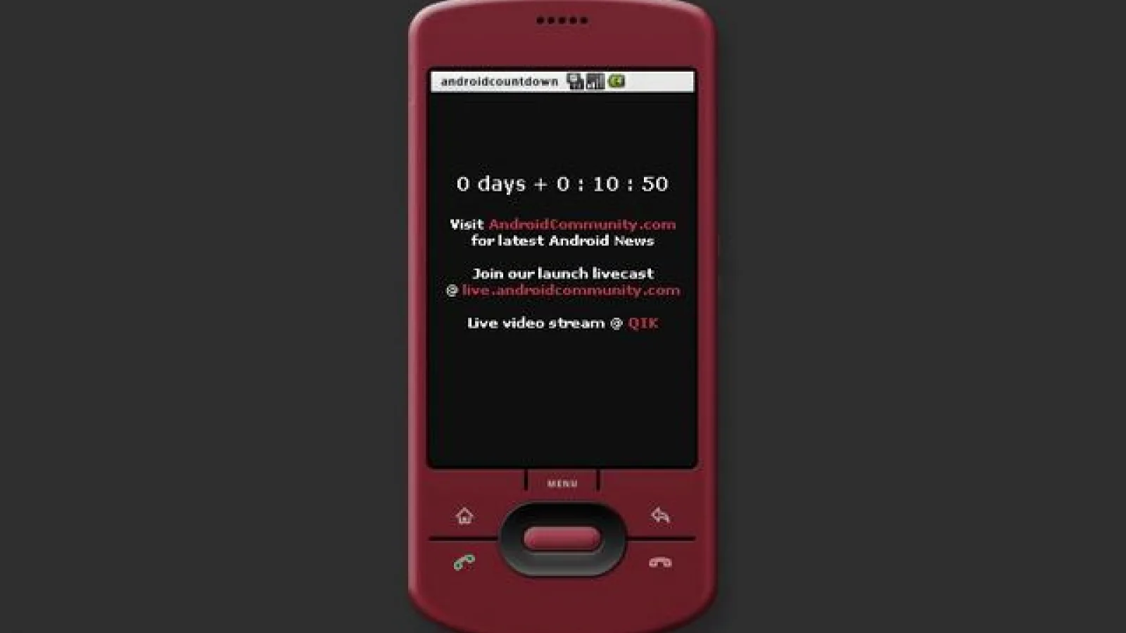 10 minute pana lansarea telefonului Google Android si sansa unui premiu G1