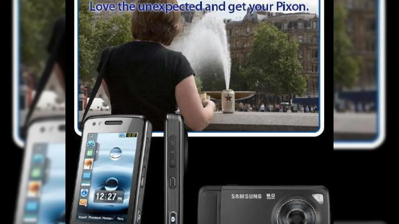 Samsung Pixon, telefonul cu camera de 8 megapixeli isi prezinta specificatiile