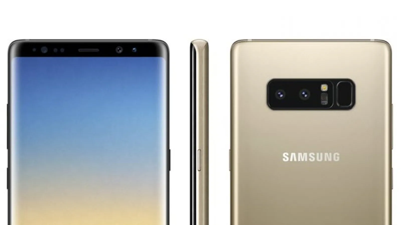 O randare detaliată a lui Samsung Galaxy Note 8 sosește astăzi prin intermediul @evleaks!