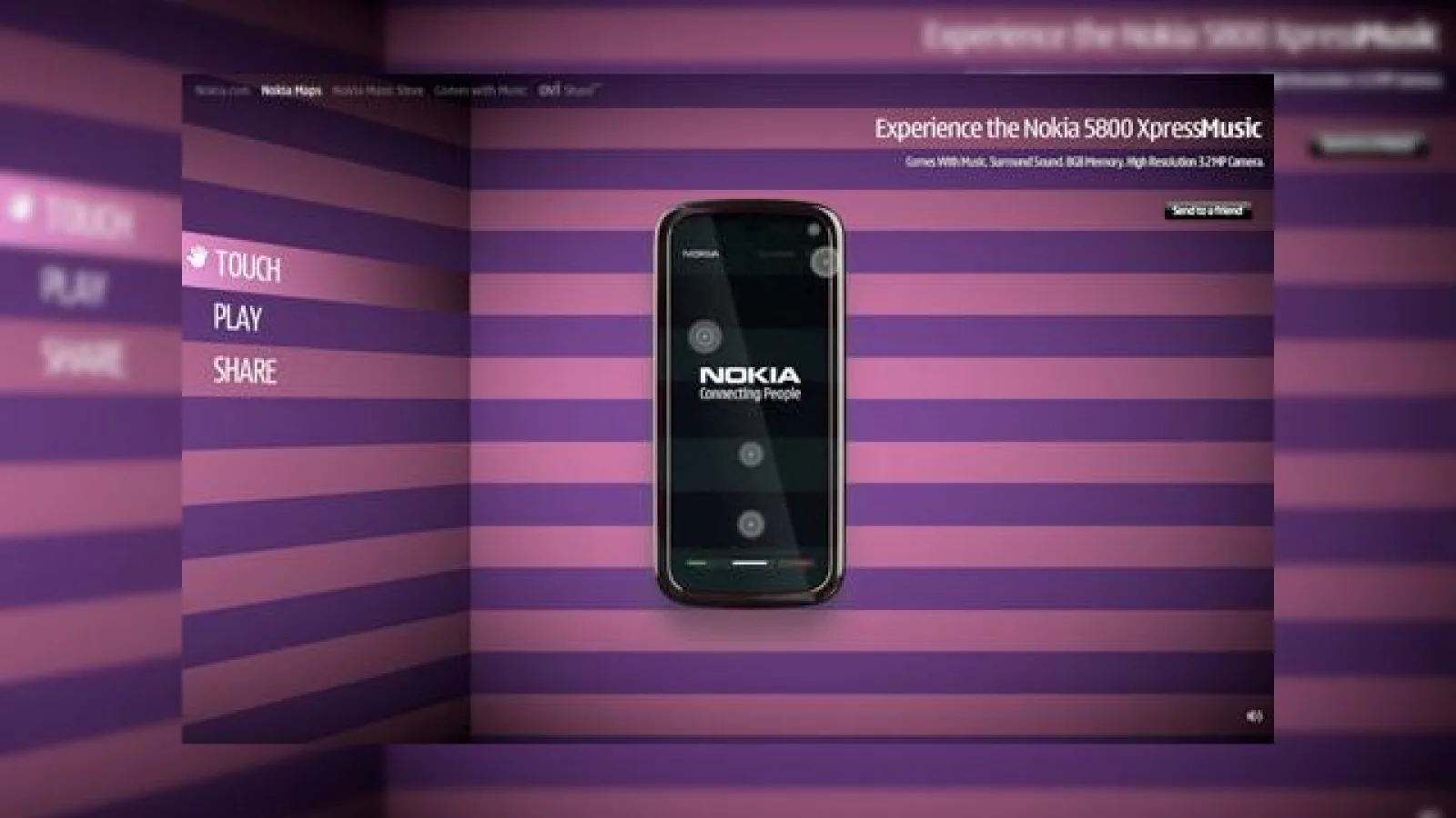 Foloseste Nokia 5800 XpressMusic acum, pe site-ul demo Nokia