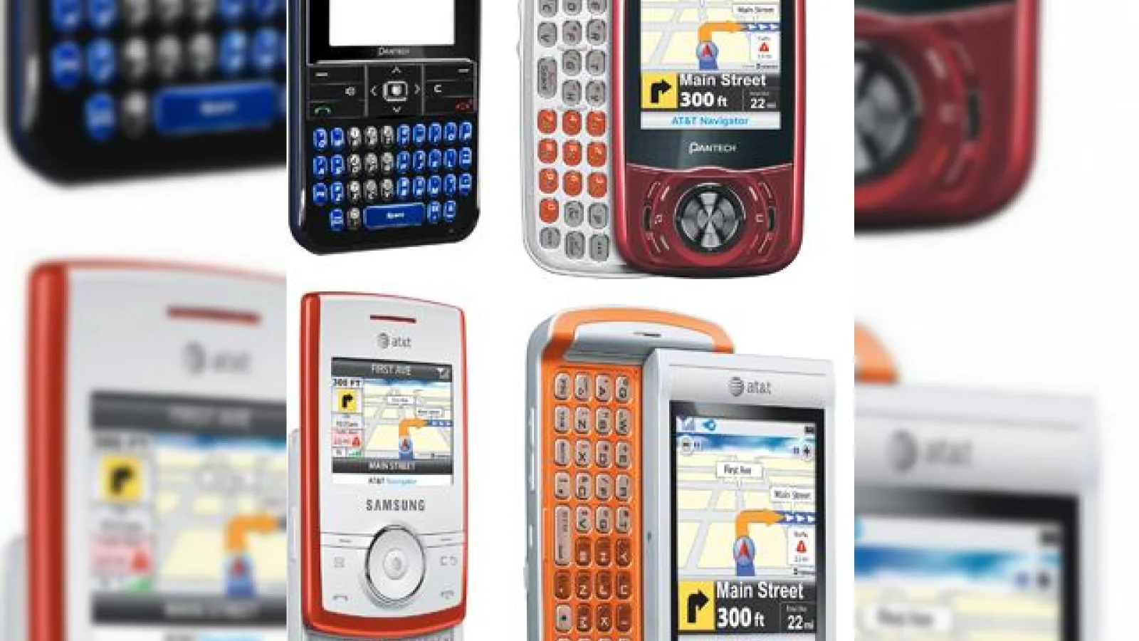 Patru noi telefoane cu tastaturi QWERTY anuntate de AT&T