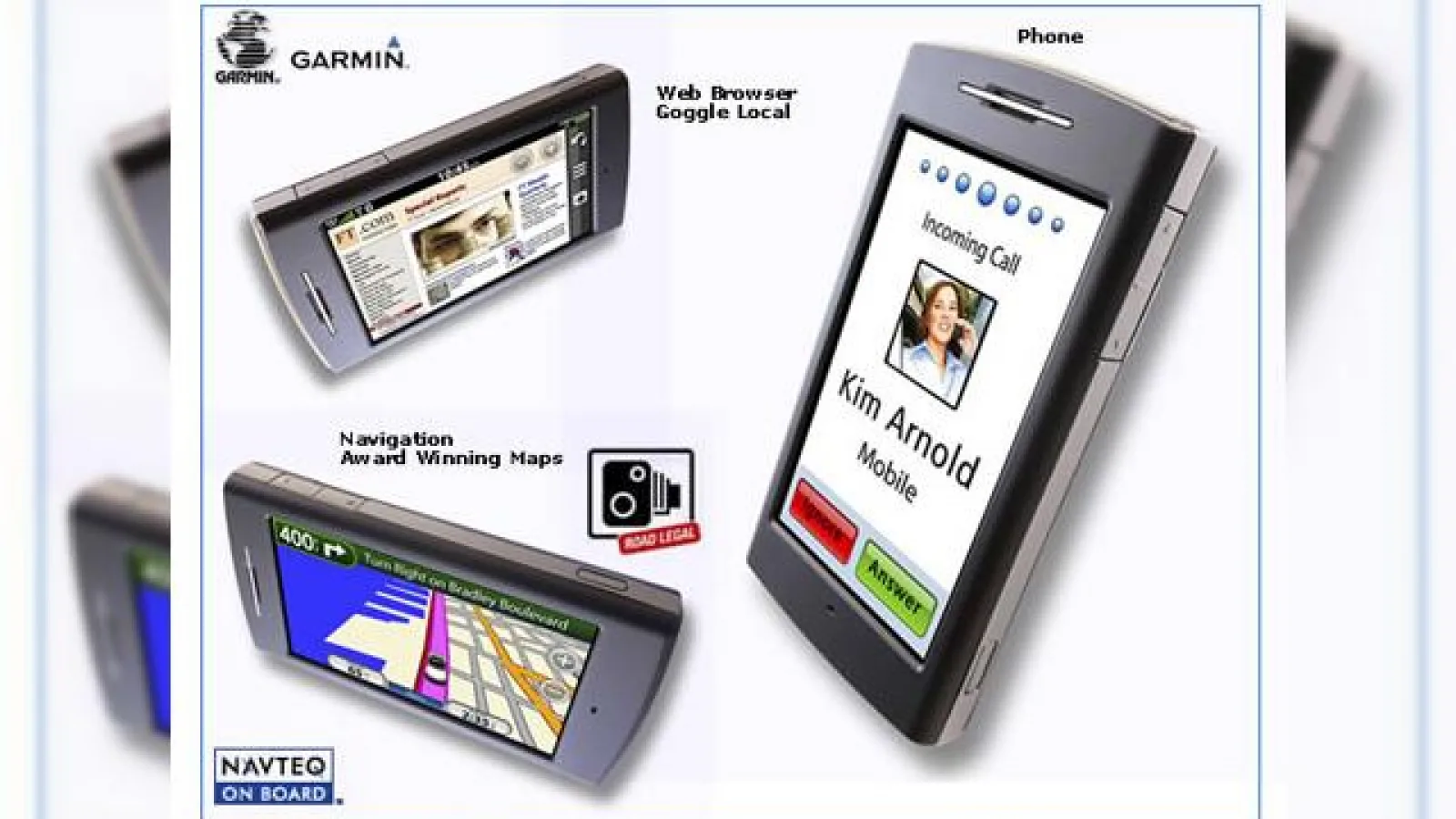 Telefonul Garmin nuvifone va sosi pe piata in prima jumatate a lui 2009