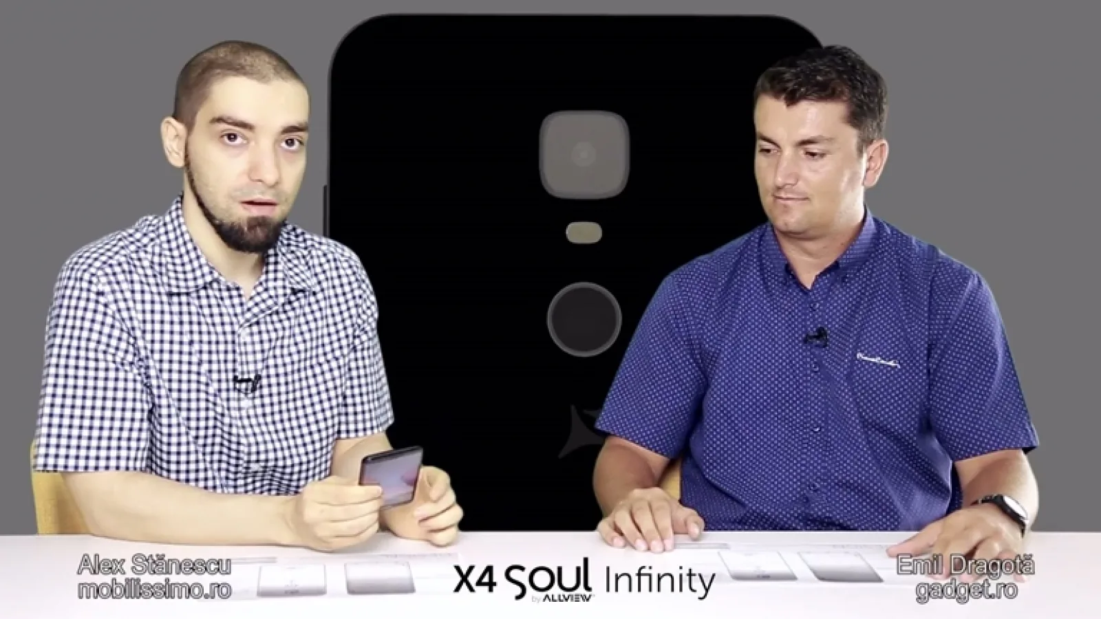 Tête-à-tête tehnologic Episodul 2: Disecăm macheta lui Allview X4 Soul Infinity cu Emil de la Gadget.ro (Video)