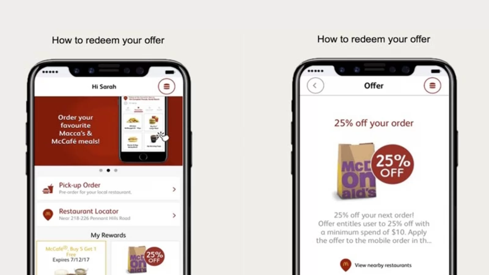 McDonald's Australia își promovează aplicația de mobil prin intermediul unor randări cu iPhone 8!