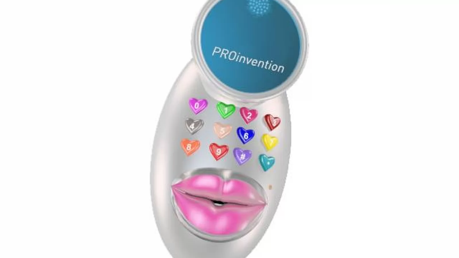 Kiss Phone, telefonul concept cu buze, care te saruta
