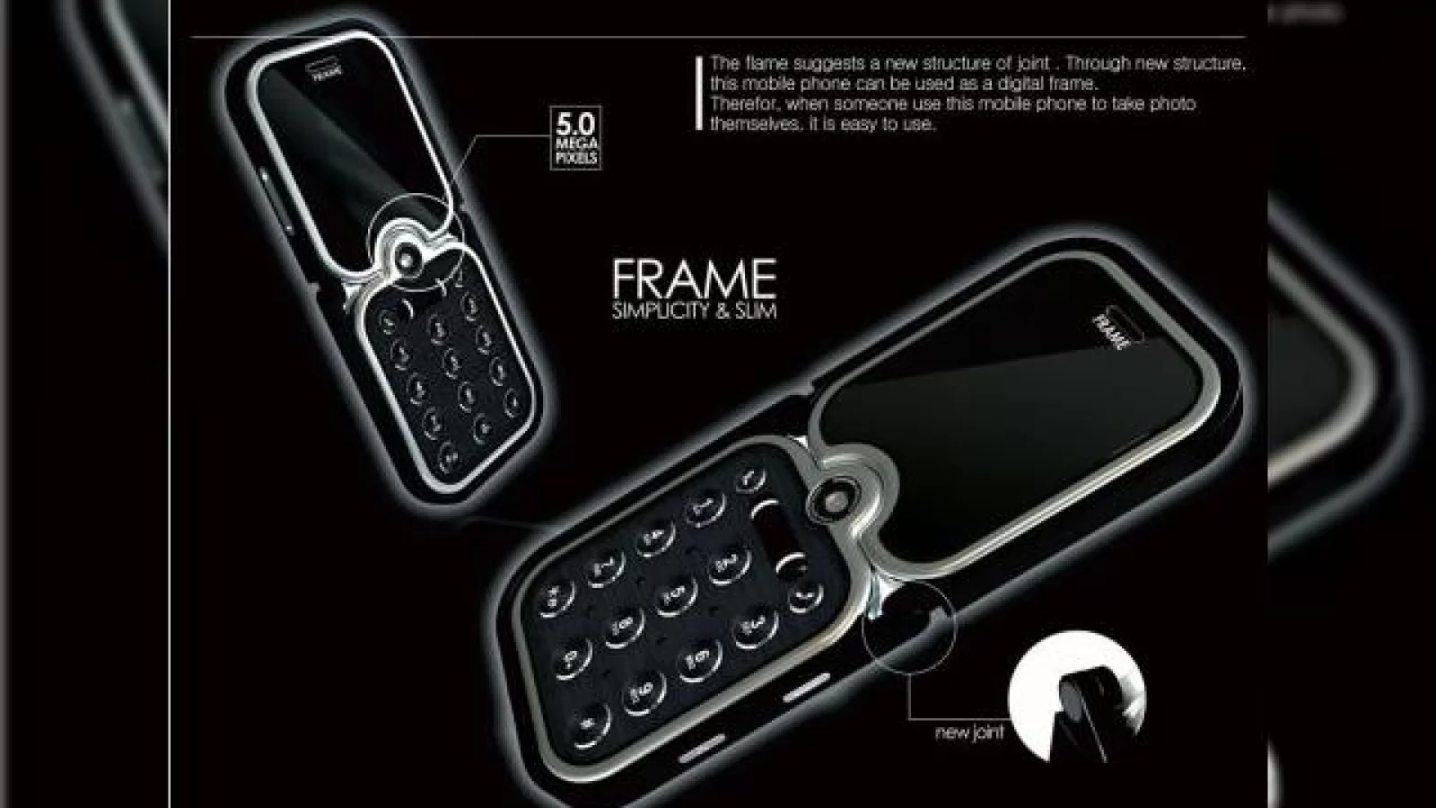 Pantech Flame, telefonul rama digitala foto