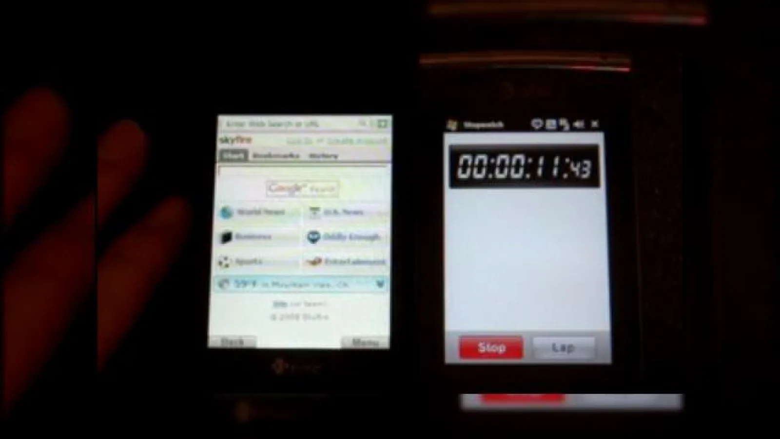 Test de viteza al browserelor mobile: Skyfire versus Opera Mobile 9.5