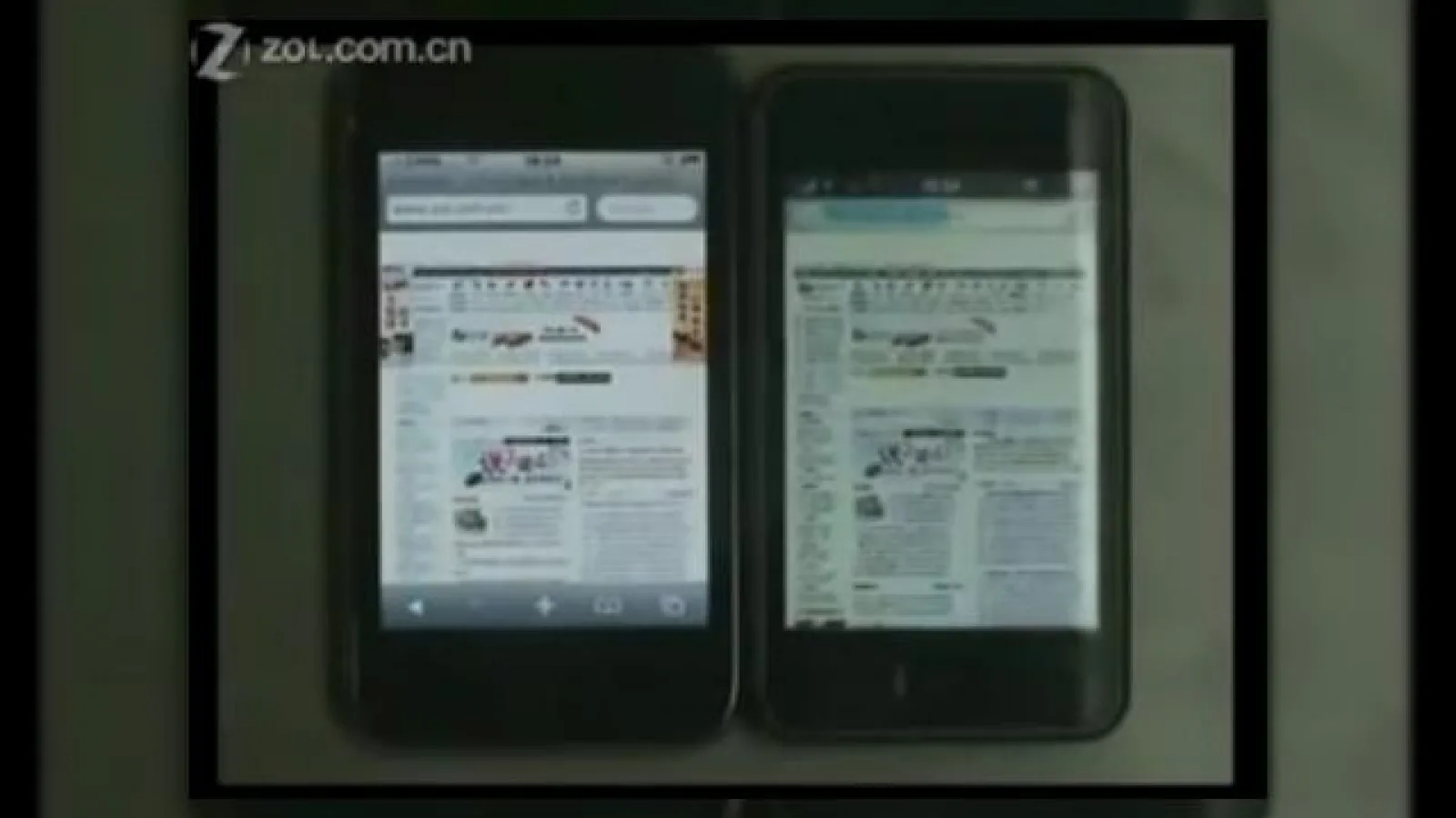 iPhone versus clona sa Meizu in duelul browserelor (Video)