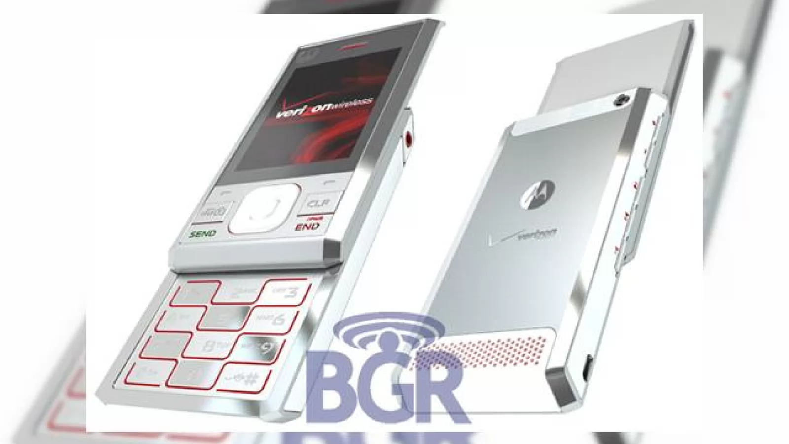 Telefoanele Motorola ale anului 2009, varianta Verizon