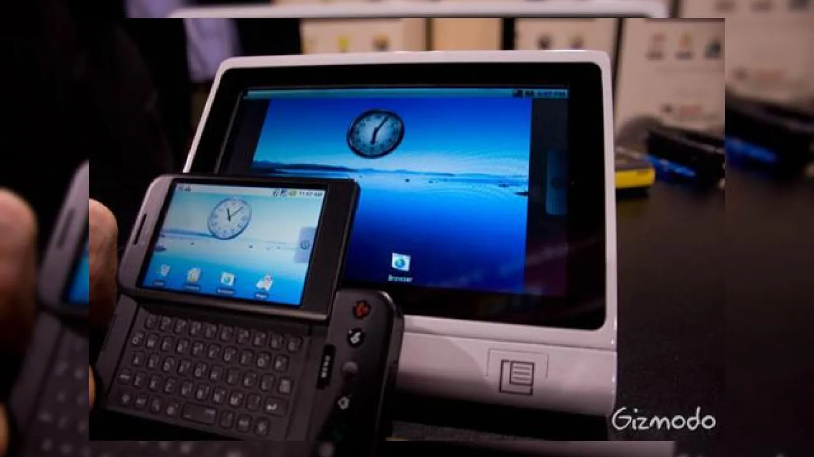 Telefonul Android desktop NIMble prezentat la CES 2009