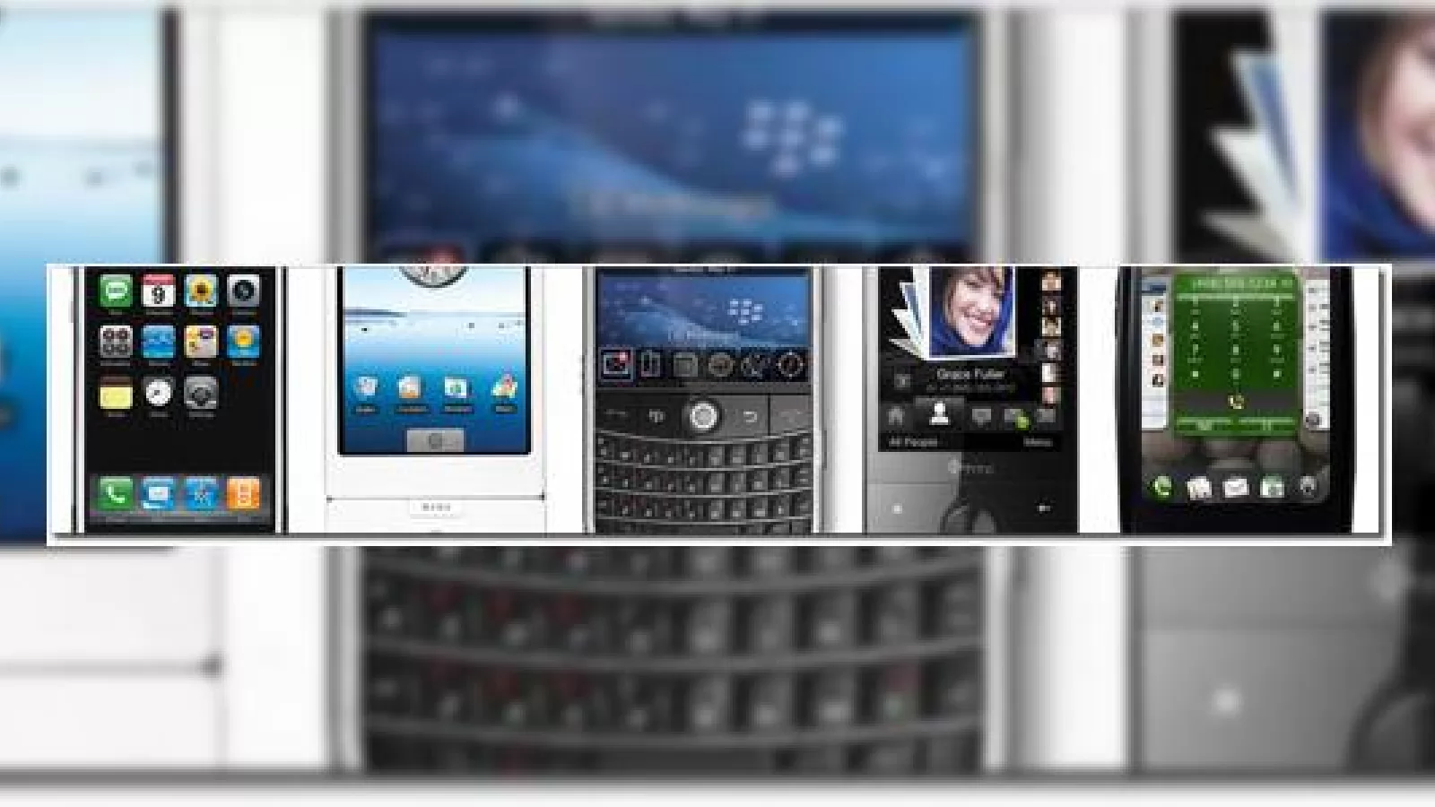 Comparatie intre Palm Pre, iPhone, T-Mobile G1, BlackBerry si Windows Mobile