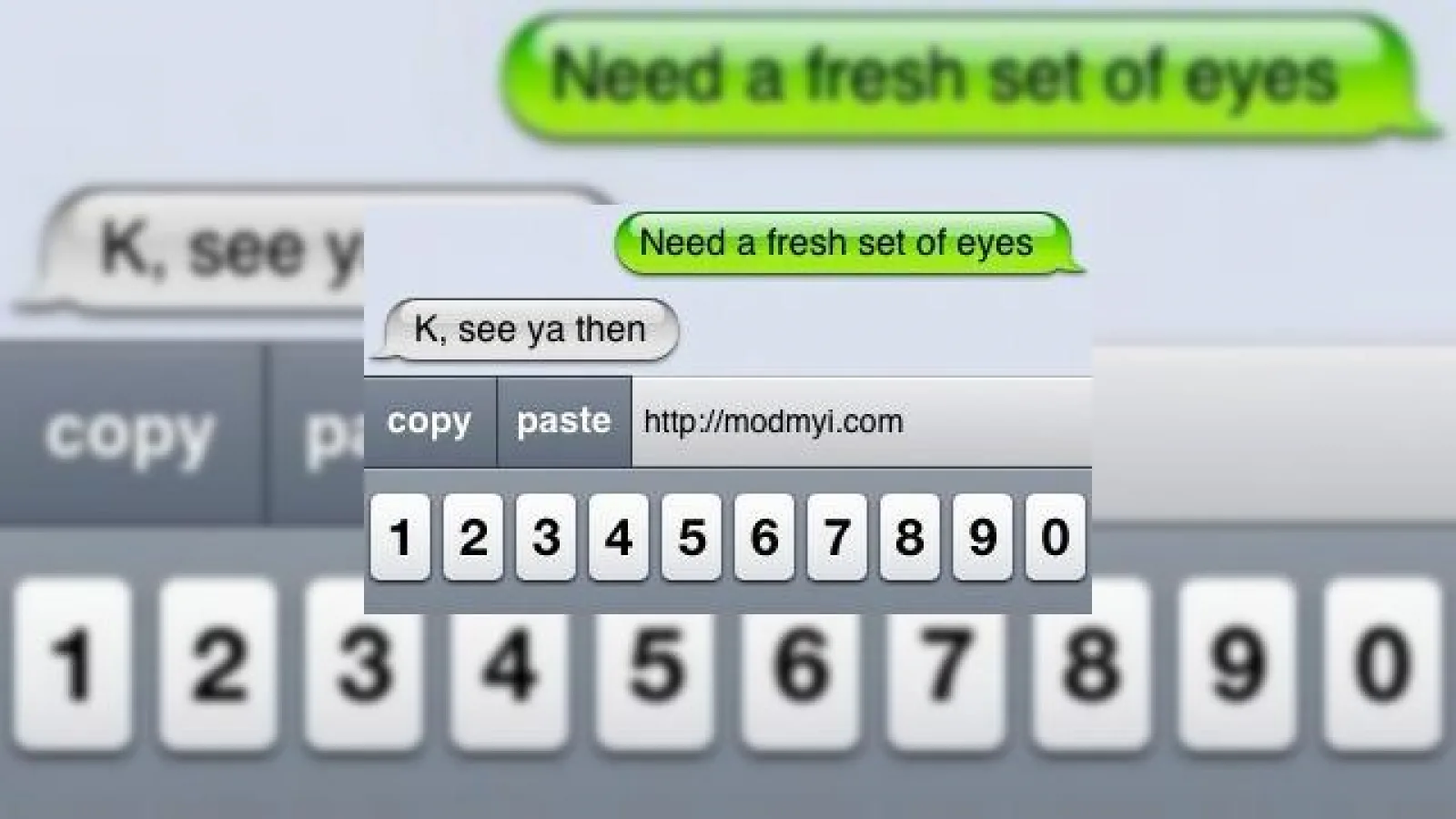 Copy/paste suportat acum pe iPhone... neoficial
