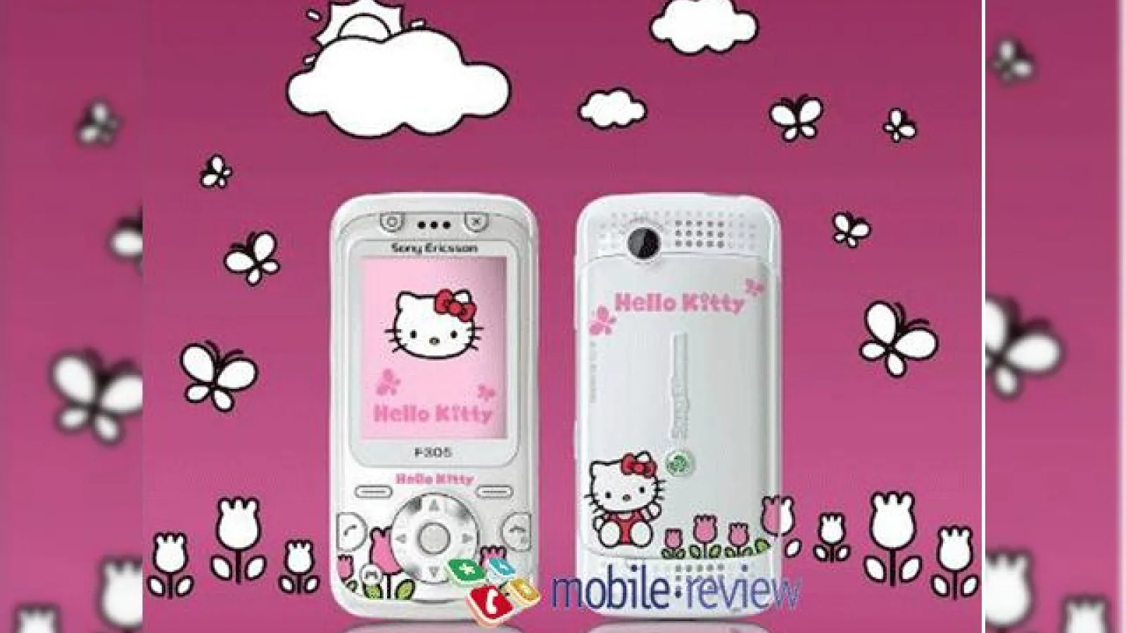 Sony Ericsson F305 Hello Kitty, un telefon roz pentru fetite
