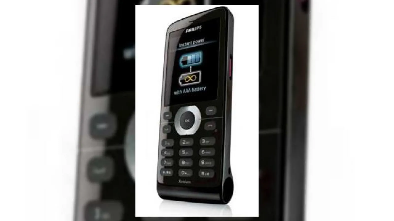 Philips Xenium X520 - telefonul care foloseste baterii AAA