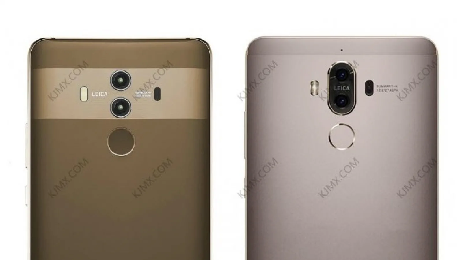Huawei Mate 10 apare randat alături de predecesorul său; vedem ce diferențe apar la capitolul design