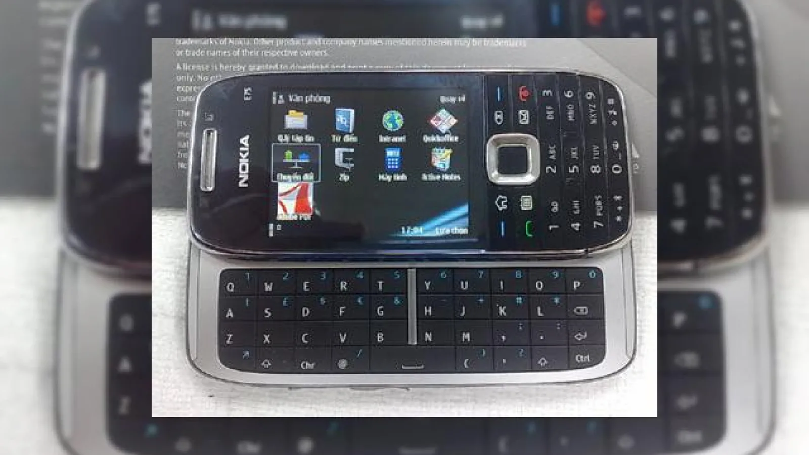 Noi imagini cu Nokia E75, interfata in actiune