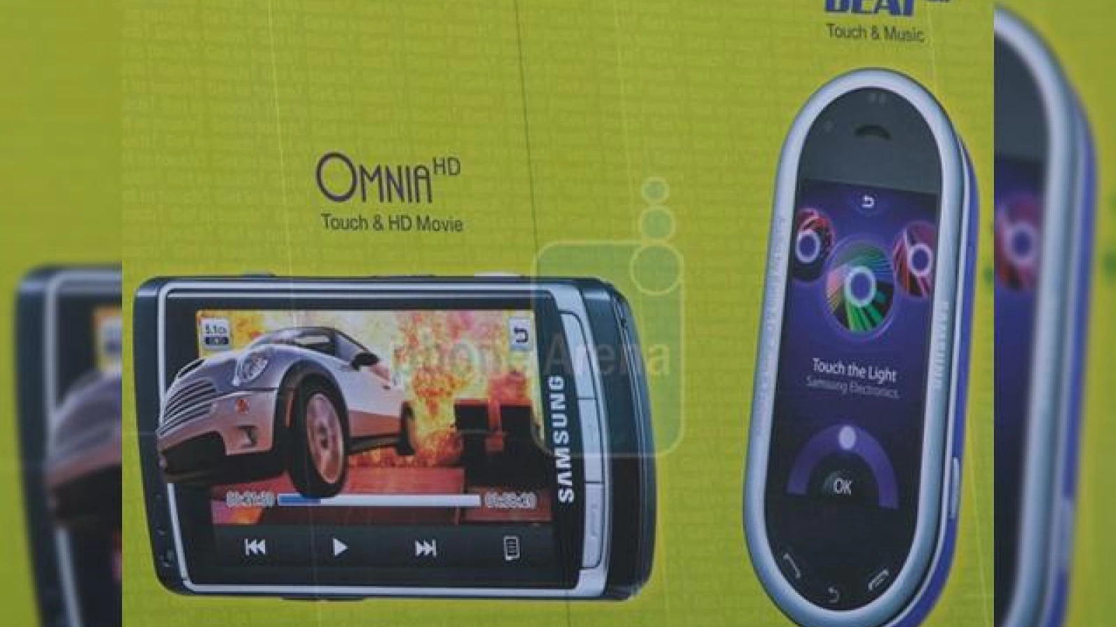 Samsung Acme i8910 si M7600 vor sosi pe piata drept Omnia HD si Beat DJ