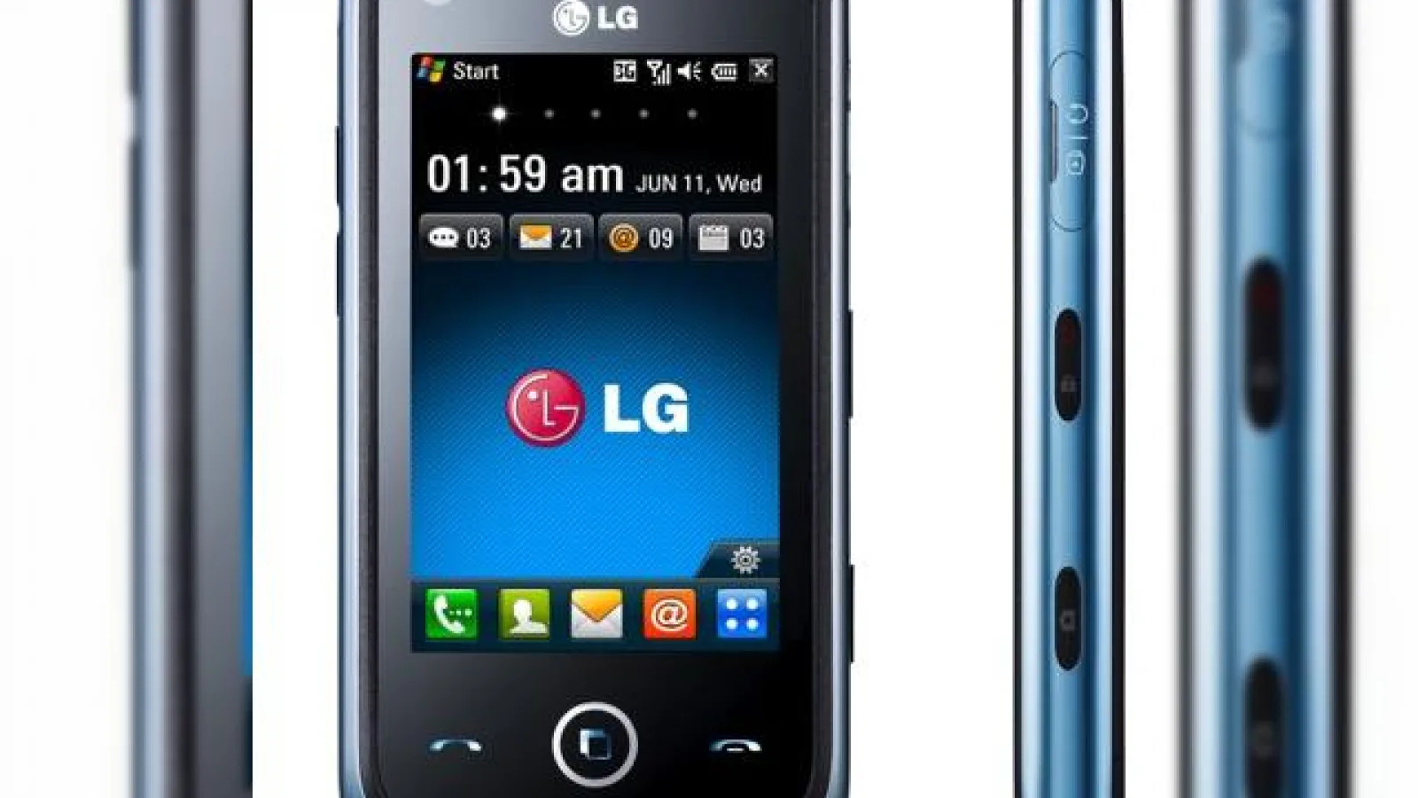 LG anunta telefonul Windows Mobile GM730, cu interfata S-Class
