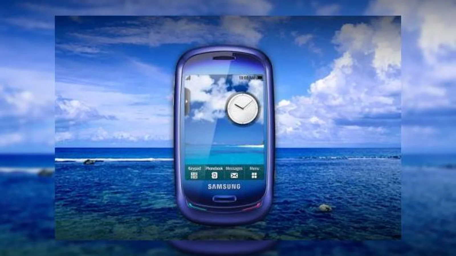 Samsung Blue Earth, primul telefon full touch pe baza de energie solara