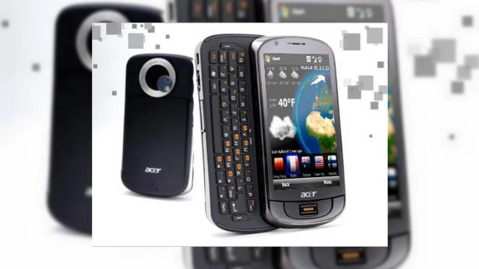 Acer Tempo M900, handsetul dotat cu functie de scanare a amprentelor