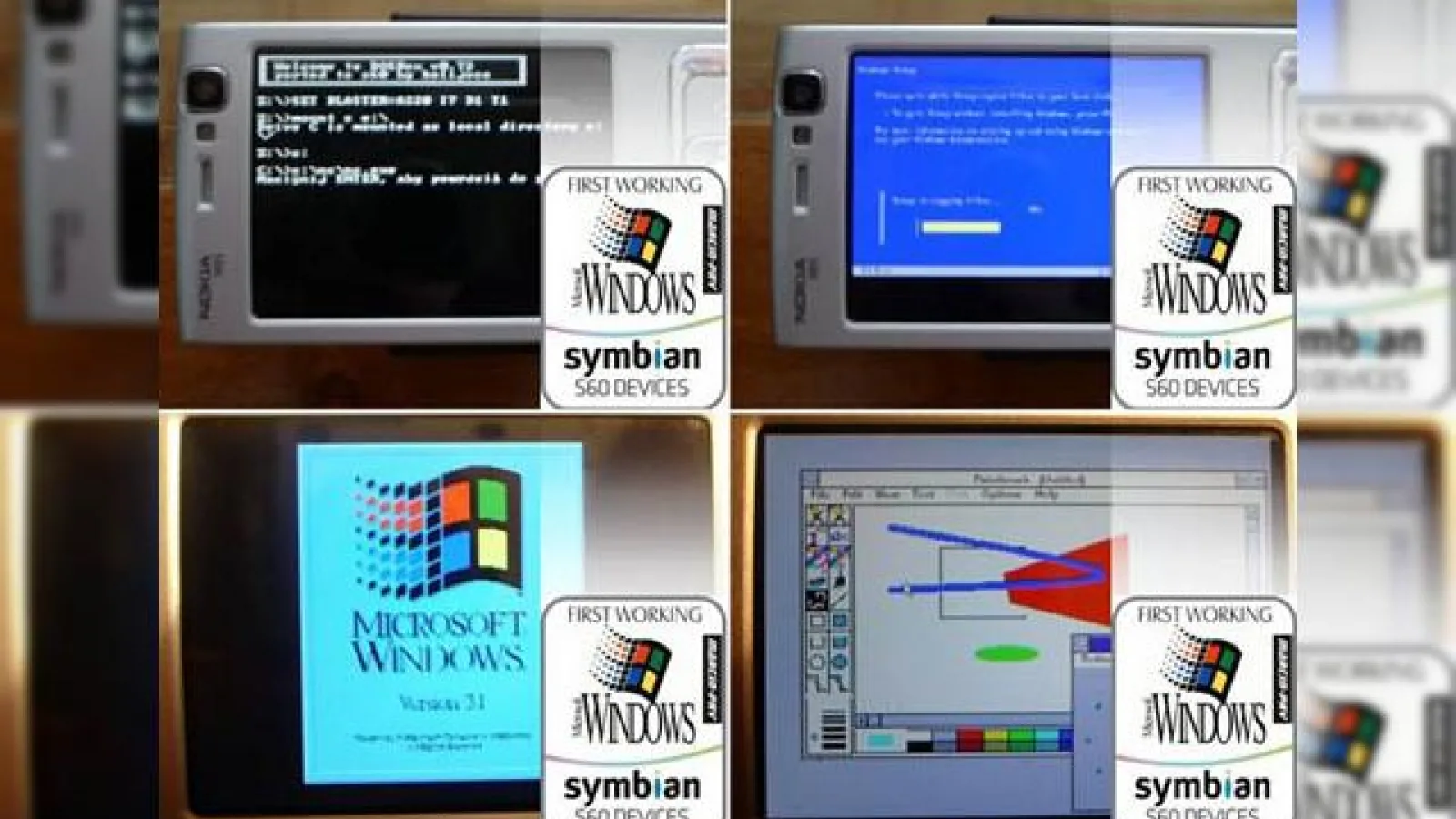 Windows 3.1 ruleaza acum pe Nokia N95