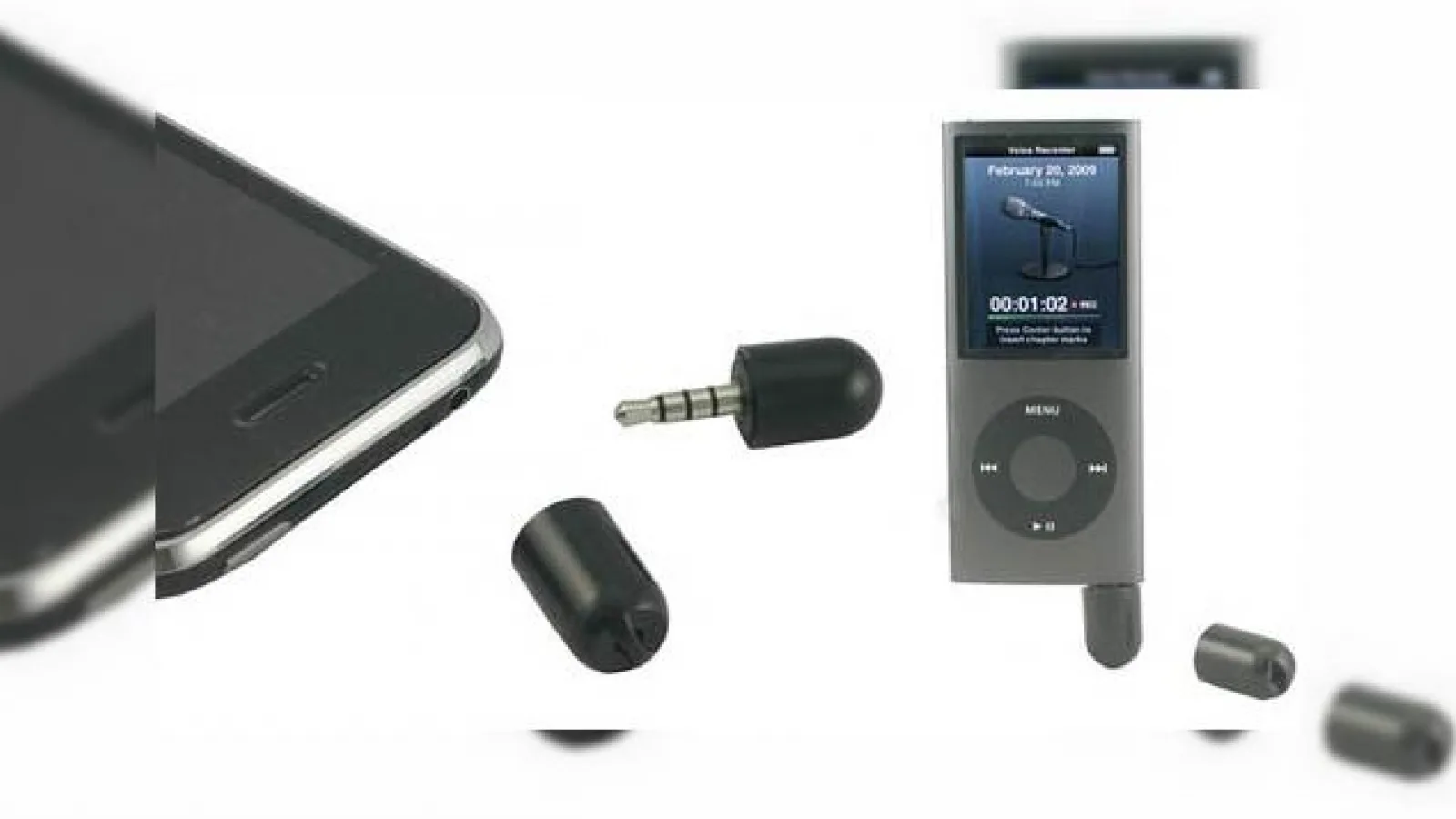 Mini microfonul imbunatateste inregistrarea audio pe iPhone si iPod-uri
