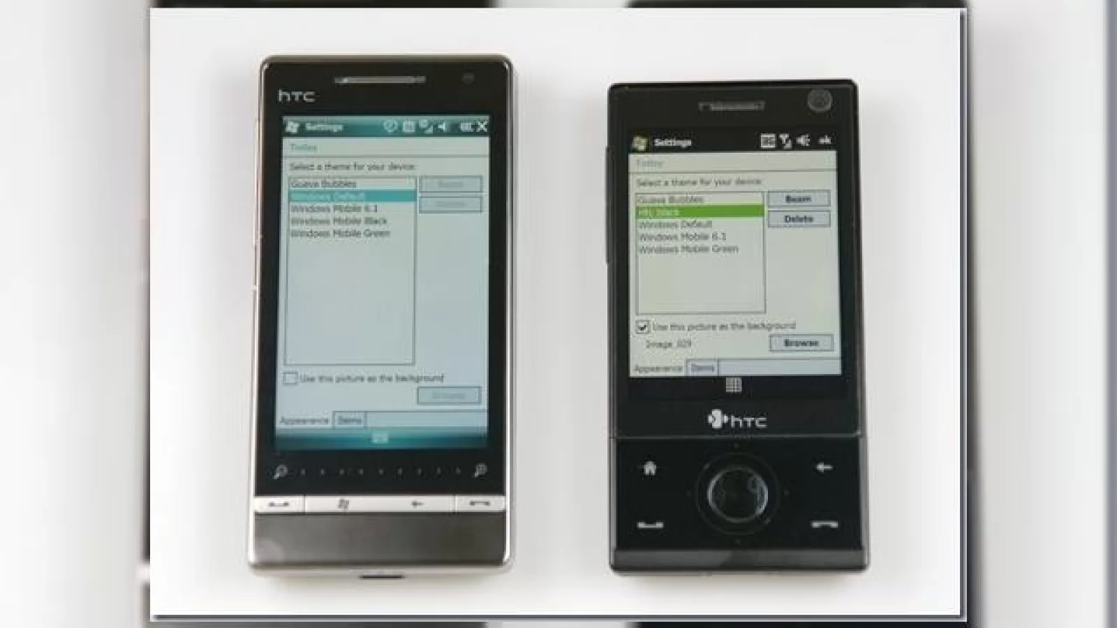 HTC Touch Diamond 2, comparat cu primul Diamond