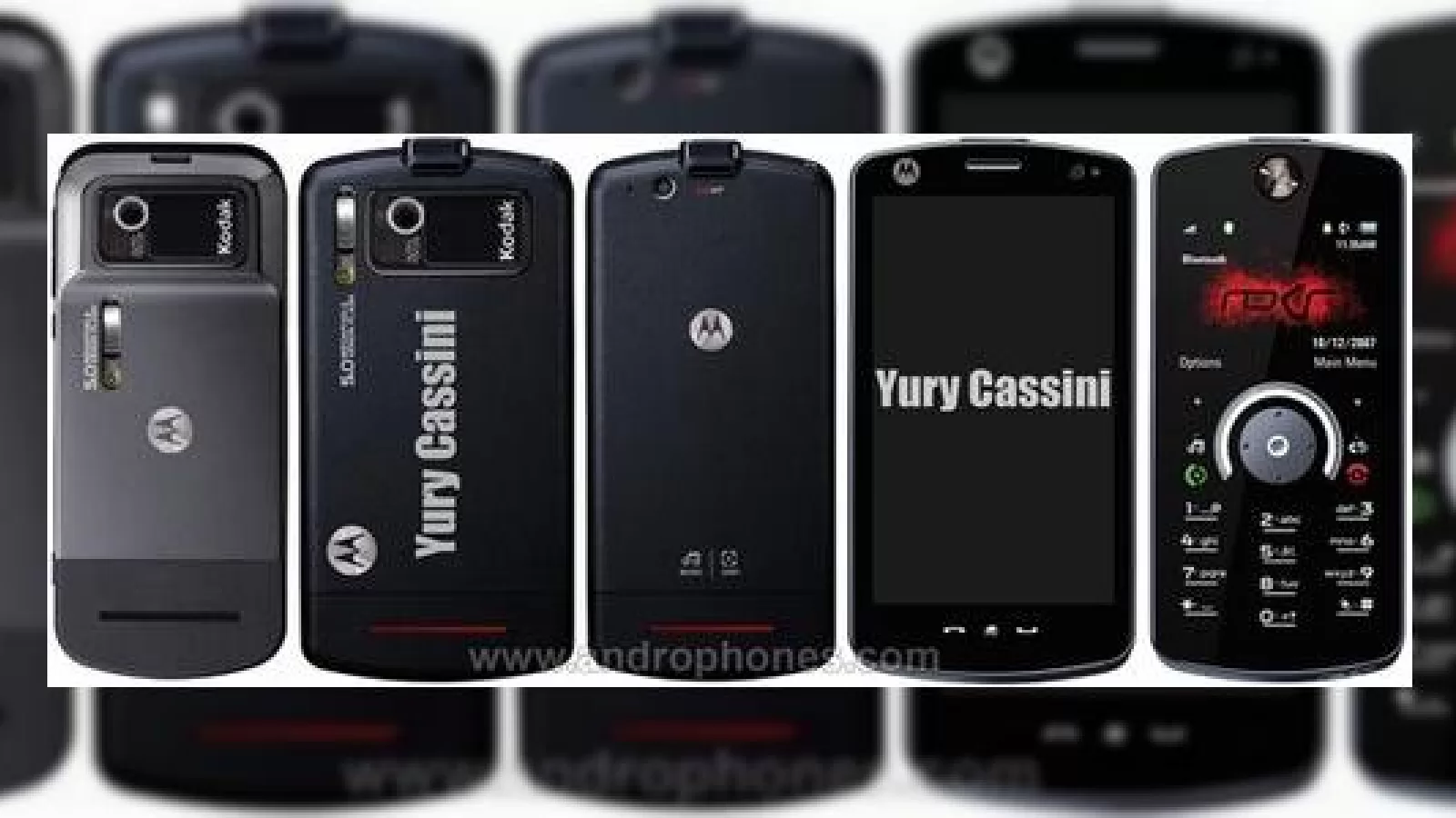 Motorola Touch Zine HD este un telefon Android fals
