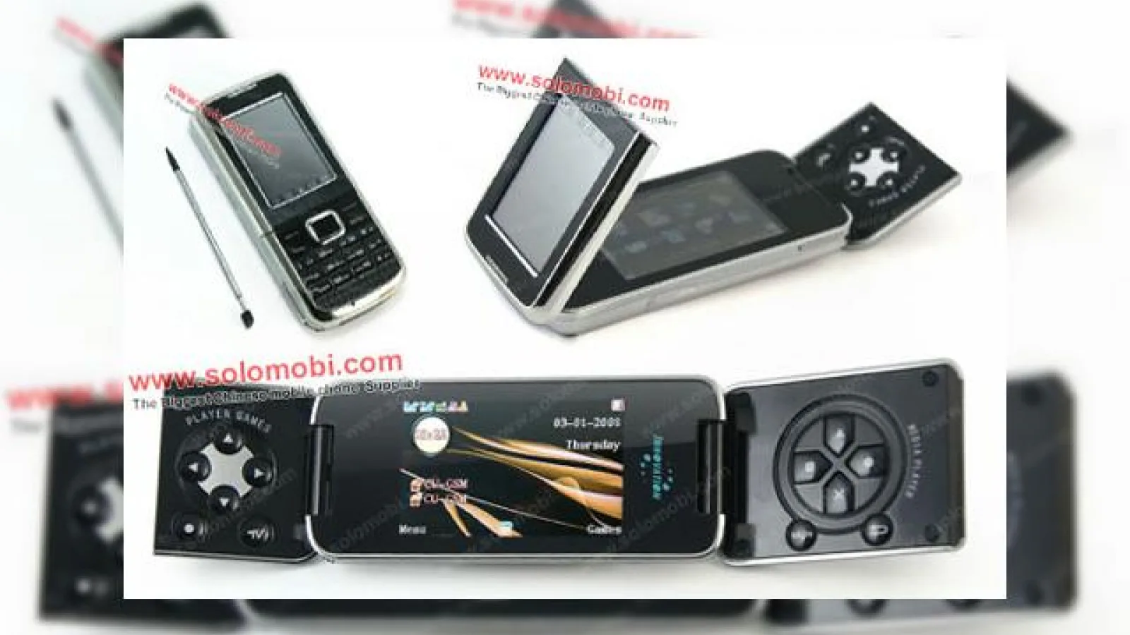 Un ciudat telefon cu clapeta, punct de referinta pentru gaming mobil