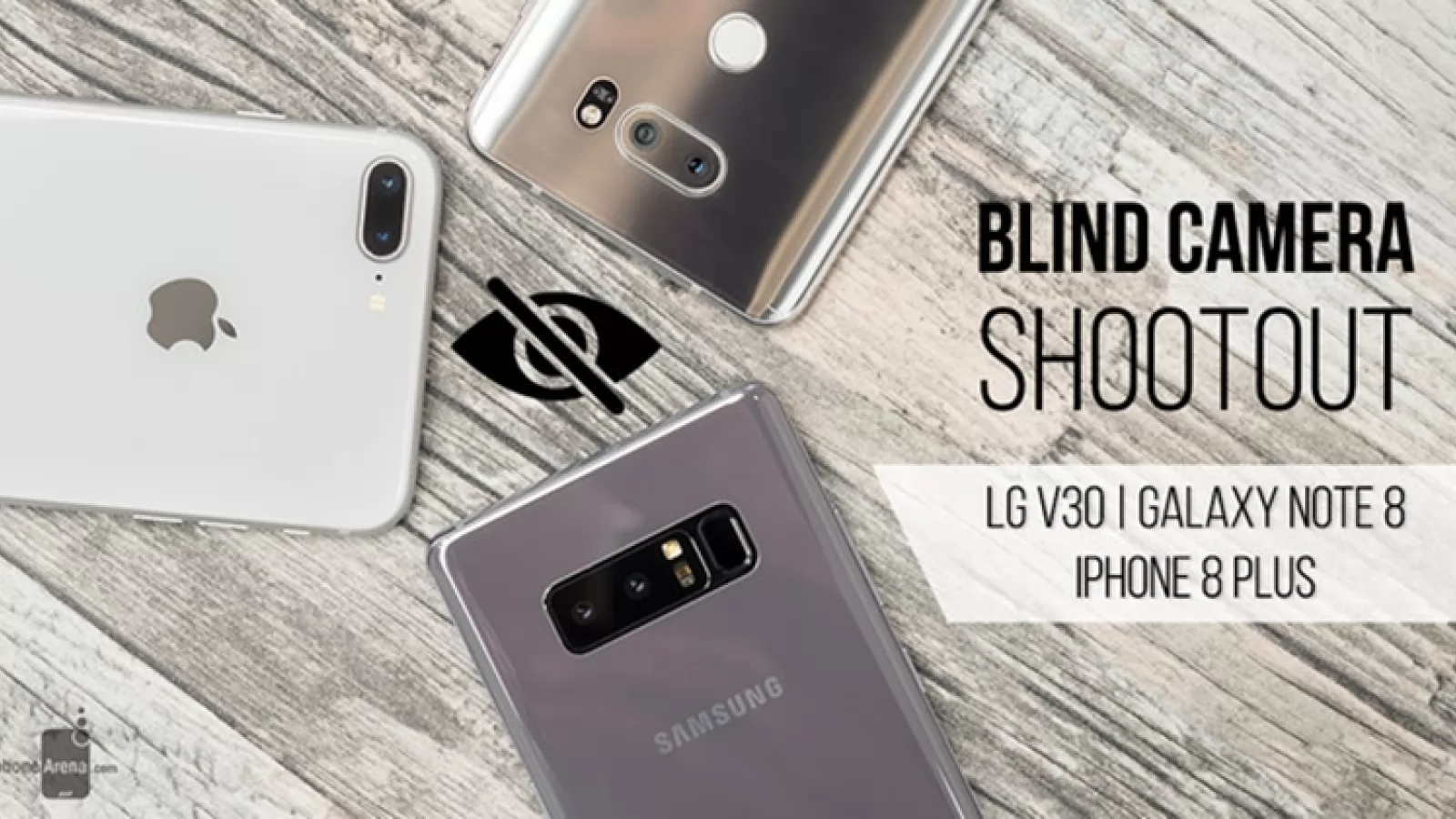 Testul Phone Arena "pe neve" pentru camerele lui iPhone 8 Plus, LG V30 şi Note 8 surprinde; Galaxy Note 8 e codaş!