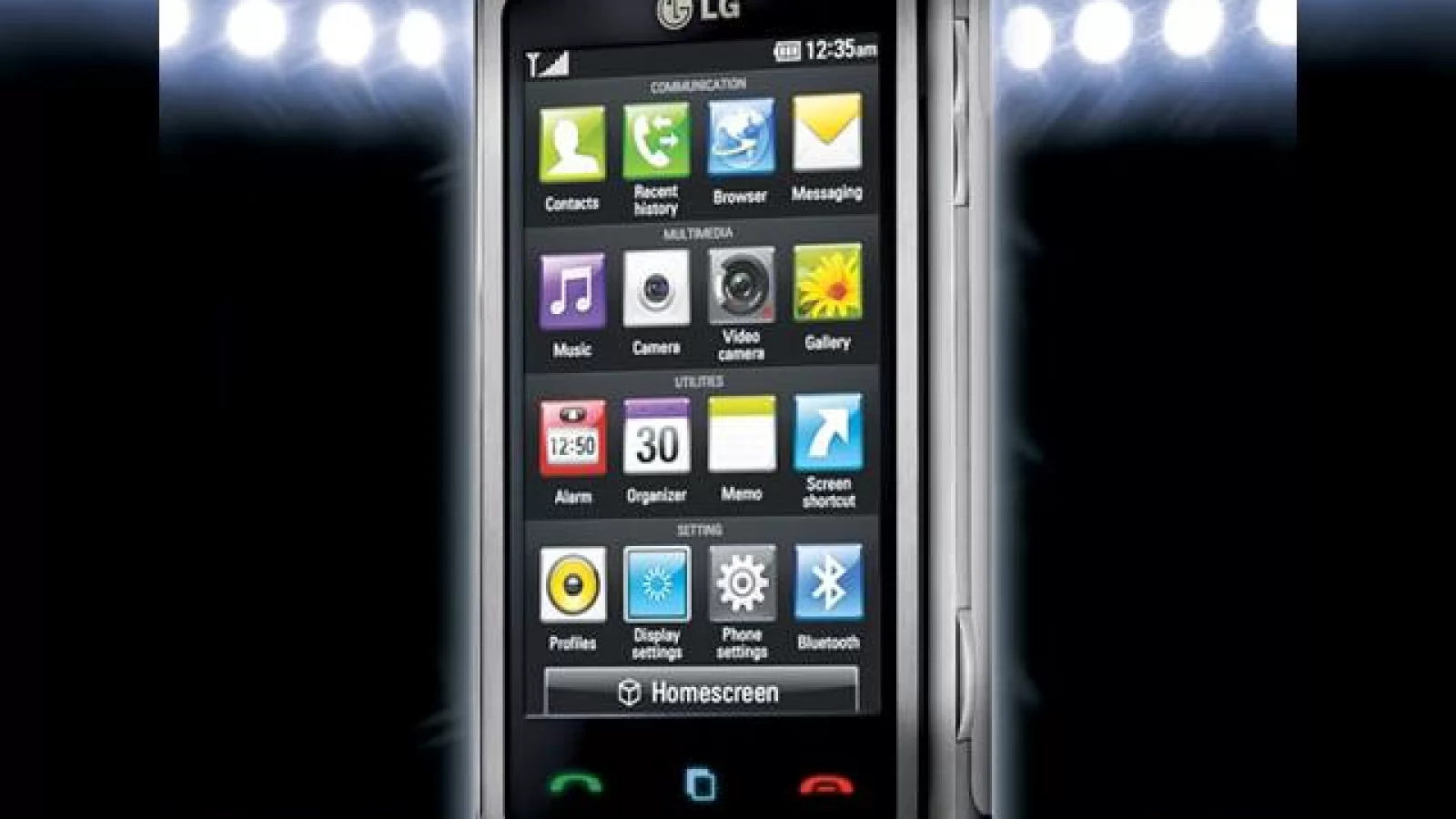 LG Arena, lansat oficial in Europa