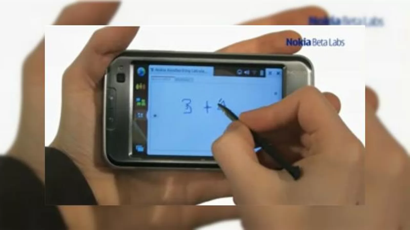 Nokia Beta Labs prezinta calculatorul bazat pe scris de mana