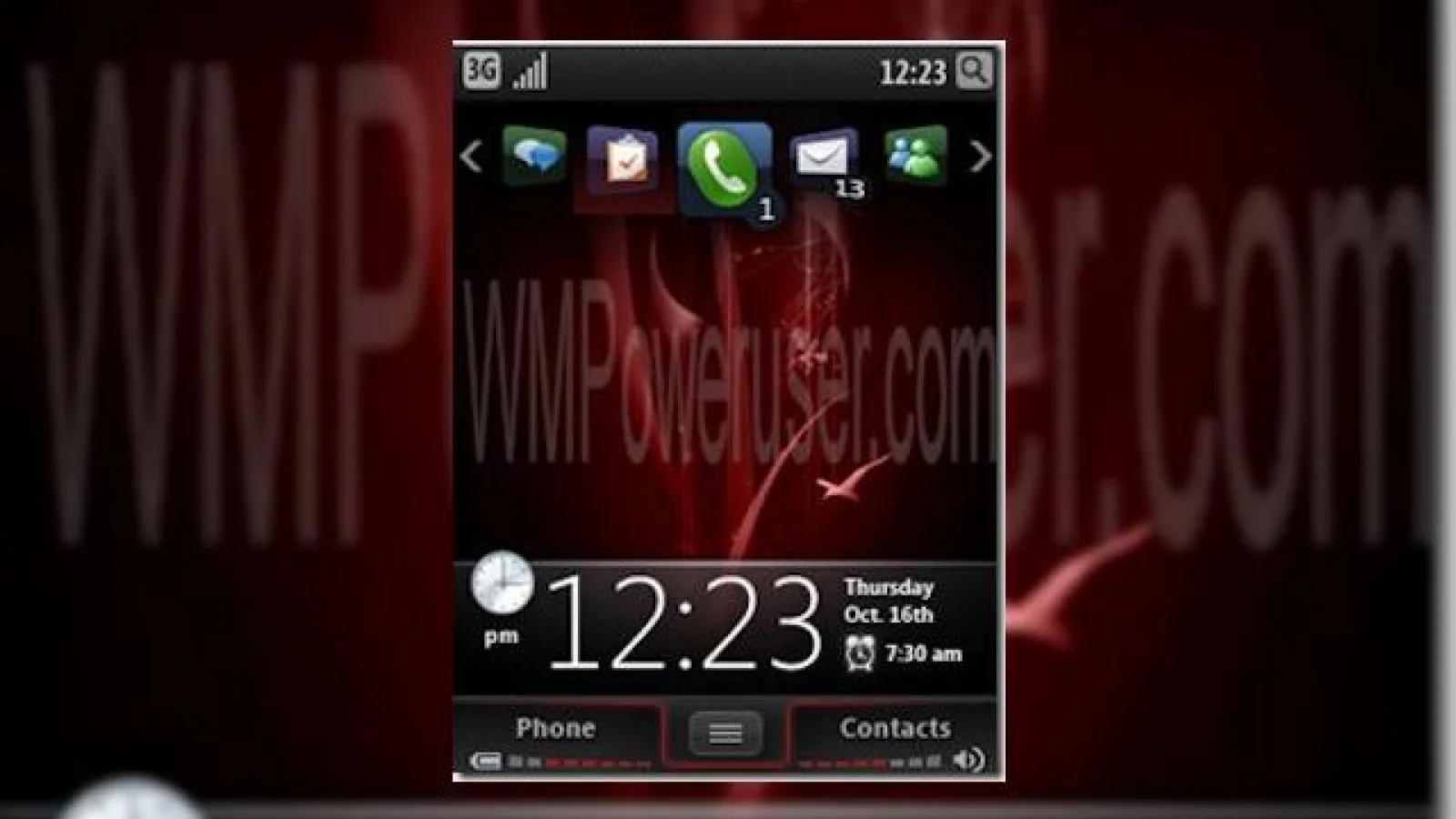 Noi imagini cu Windows Mobile 7; Zune pe Windows Mobile?