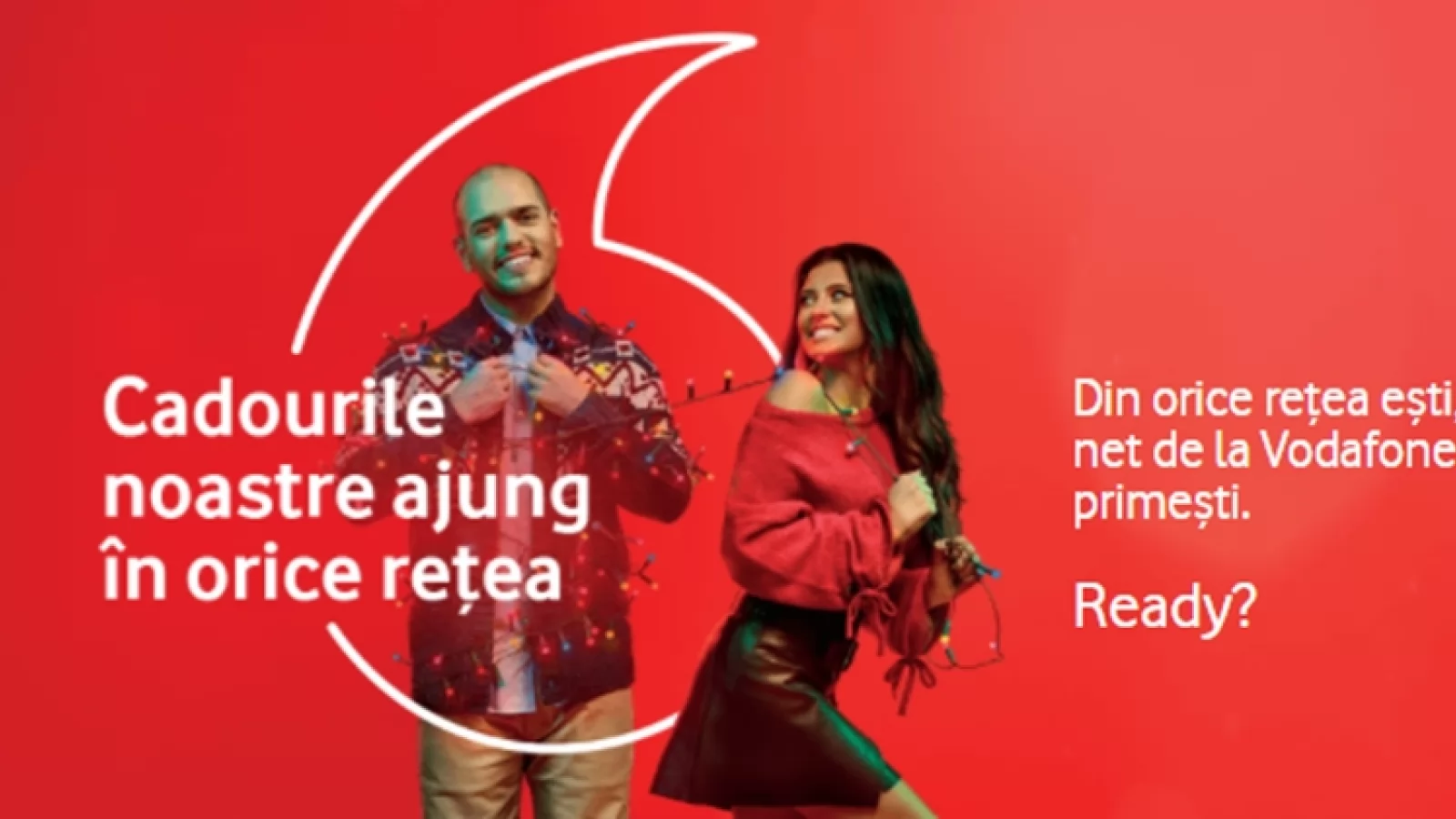 Vodafone România porneşte Crăciunul devreme cu bonusuri de date indiferent de reţea; 30 GB bonus de pornire din start