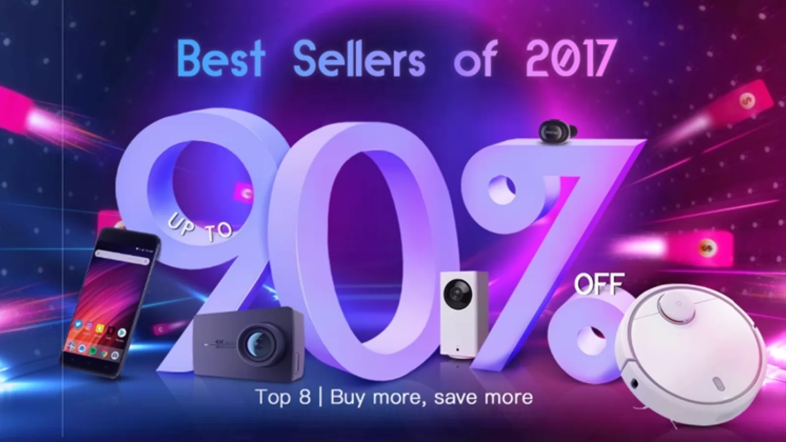 Pe final de an GeekBuying vine cu reduceri pentru cele mai populare produse; iată 3 dintre acestea