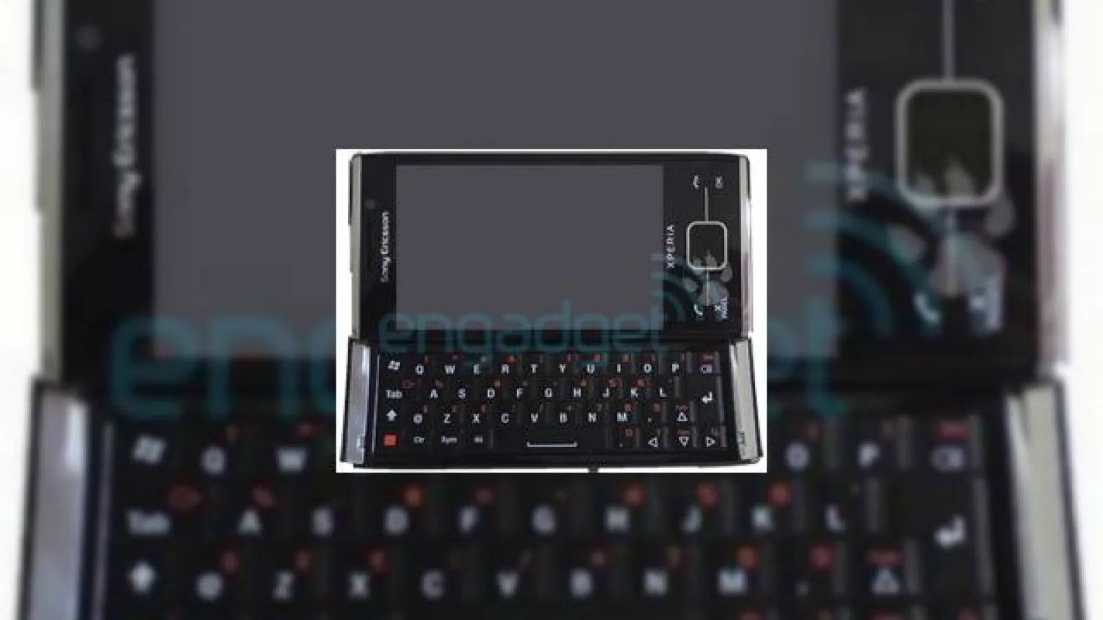 Sony Ericsson XPERIA X2 isi face aparitia intr-o imagine in premiera