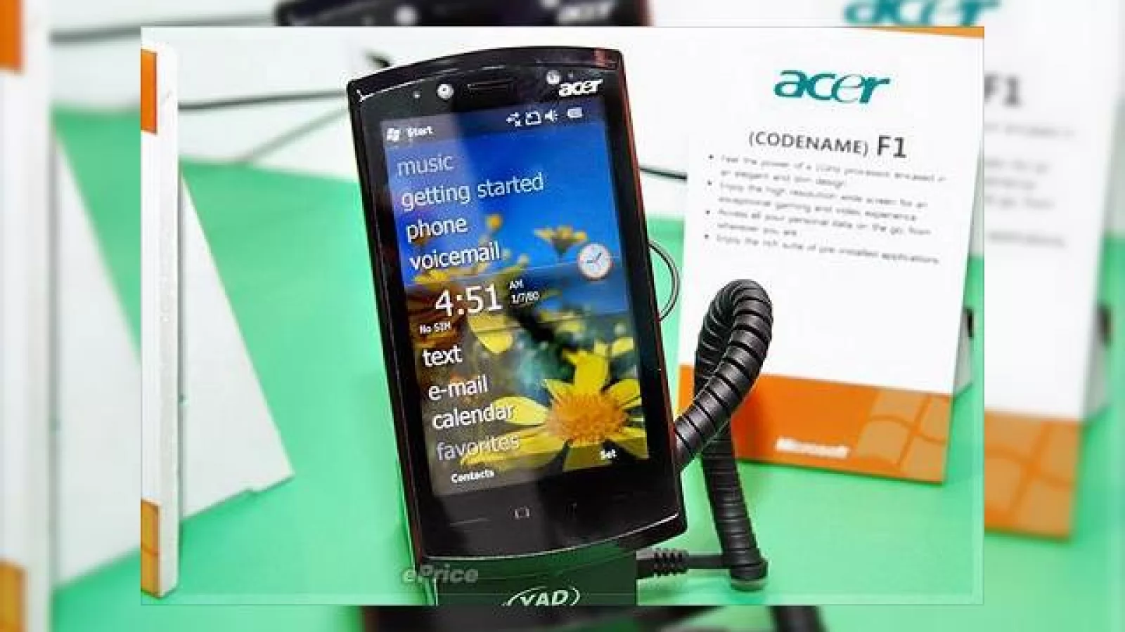 Noi informatii despre telefoanele Acer F1, L1 si C1