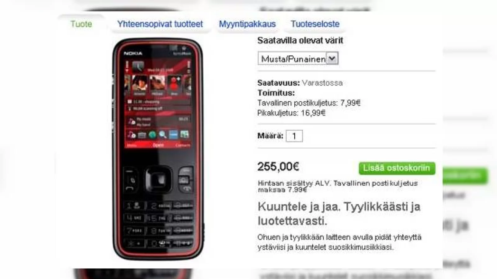 Nokia 5630 XpressMusic, disponibil acum in Europa