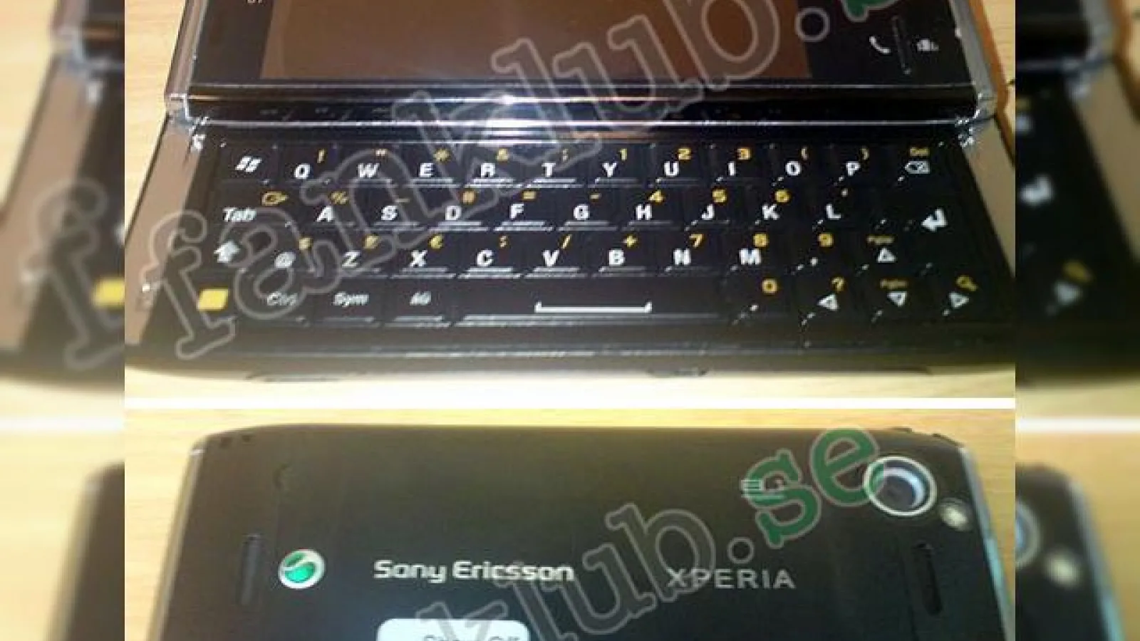 Sony Ericsson XPERIA X2 "Vulcan", fotografiat inca o data; vine cu camera de 8.1 MP