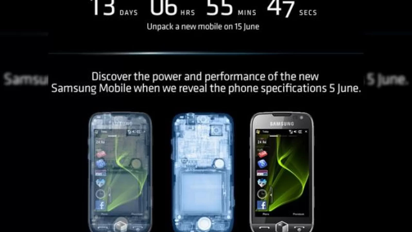Samsung Omnia 2, anuntat oficial pe 15 iunie?