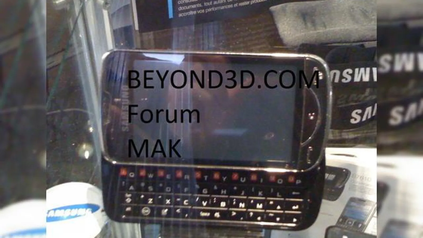 Samsung Louvre B7610 este de fapt Omnia Pro?