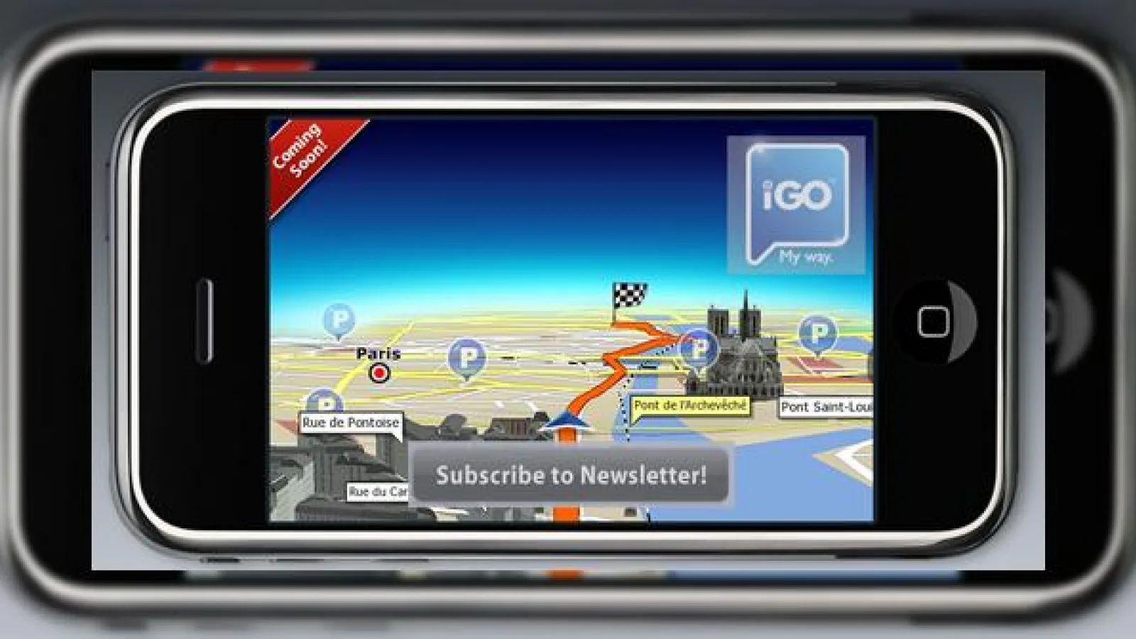 Atentie! iGO pentru iPhone! (Video)